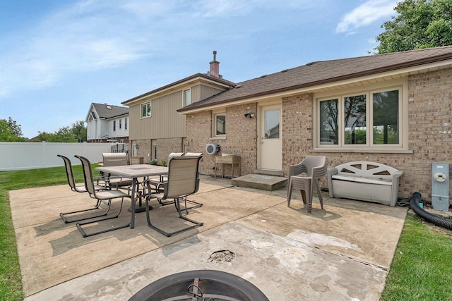 8932 Pebble Beach Ln, Orland Park, IL 60462 - view of patio / terrace featuring outdoor dining area