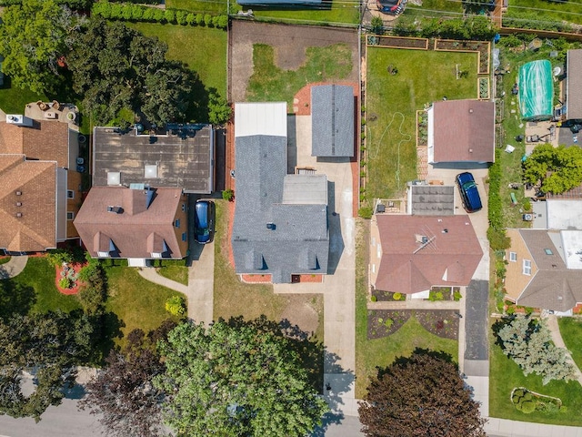 7810 N Neva Ave, Niles, IL 60714 - aerial perspective of suburban area