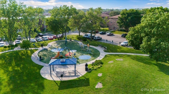 134 Klein Creek Ct Unit 4D, Carol Stream, IL 60188 - aerial view