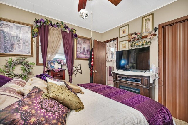 5203 W Court St, Monee, IL 60449 - bedroom featuring ornamental molding