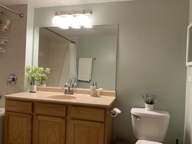 6560 W Diversey Ave Unit 417, Chicago, IL 60707 - bathroom with vanity and shower / tub combo