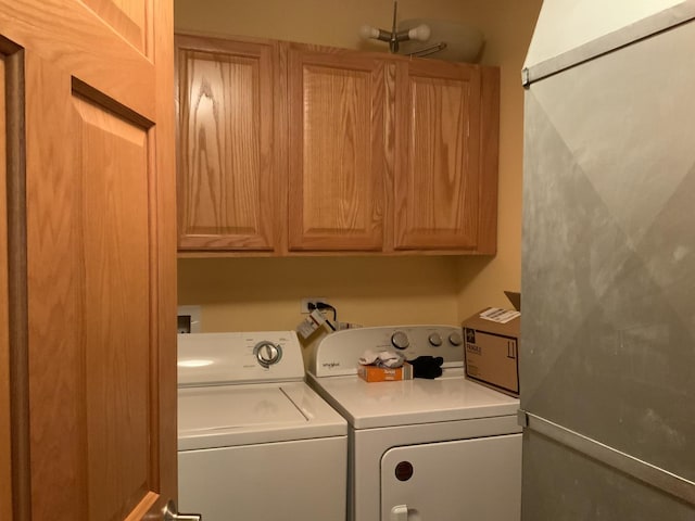 6560 W Diversey Ave Unit 417, Chicago, IL 60707 - washroom featuring independent washer and dryer and cabinet space