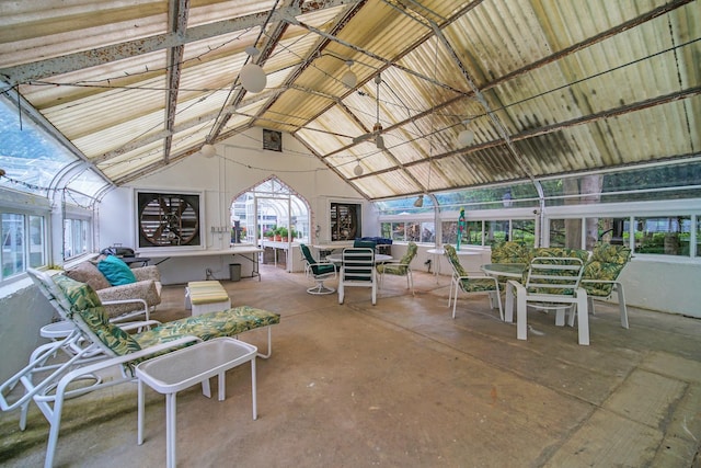 410 N Bradley Rd, Mettawa, IL 60045 - view of patio featuring a gazebo