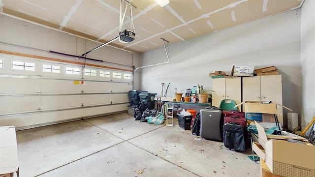 3201 Rockwell Cir, Mundelein, IL 60060 - garage featuring a garage door opener