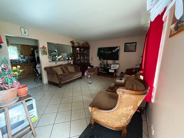 2 Mildred Ave, Glen Ellyn, IL 60137 - living room with light tile patterned floors