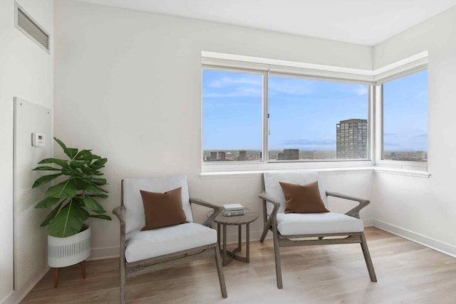 737 W Washington Blvd Unit 3308, Chicago, IL 60661 - sitting room with plenty of natural light and wood finished floors