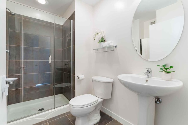 737 W Washington Blvd Unit 3308, Chicago, IL 60661 - full bath featuring tile patterned flooring and a shower stall