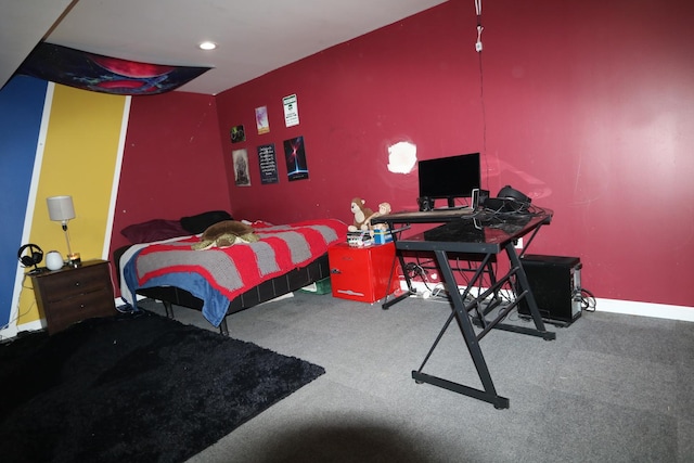 1053 Sycamore St, Beecher, IL 60401 - bedroom with carpet floors and recessed lighting