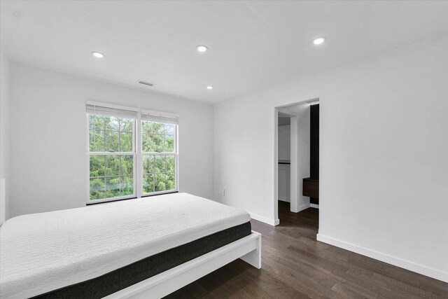 1904 Mullikin Dr, Champaign, IL 61822 - bedroom with recessed lighting and dark wood-style floors