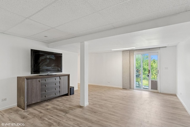 2855 Weld Rd, Elgin, IL 60124 - unfurnished living room with wood finished floors