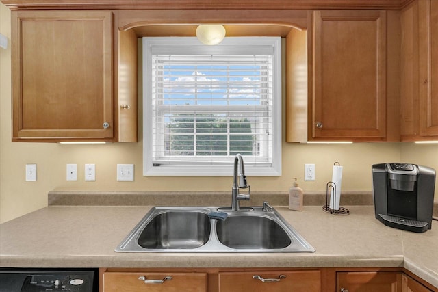 3911 Tallgrass Dr, Champaign, IL 61822 - kitchen with light countertops and dishwasher