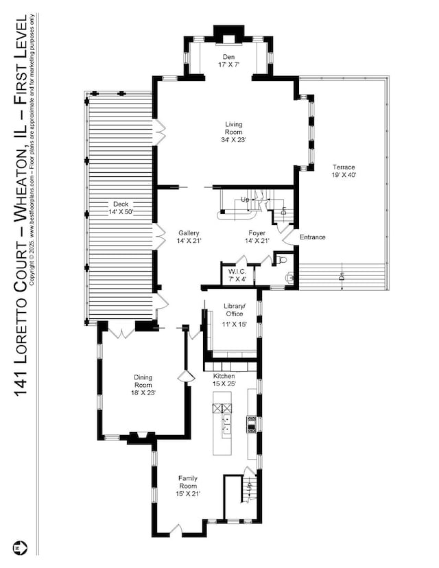 141 Loretto Ct, Wheaton, IL 60189 - view of room layout