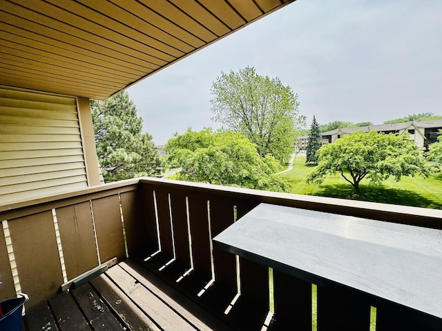 11 Echo Ct Unit 17, Vernon Hills, IL 60061 - view of balcony