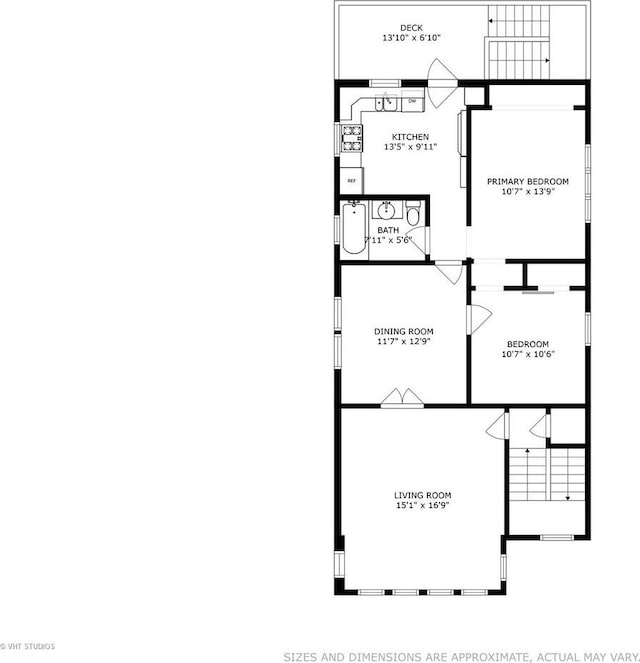 117 S Grove Ave, Oak Park, IL 60302 - view of property floor plan