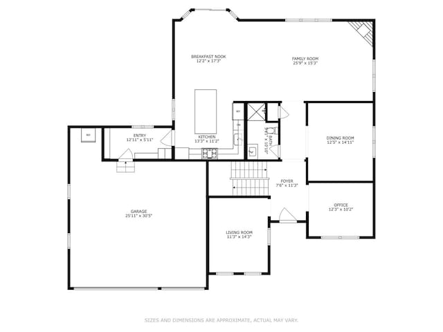 1780 Prairie Ave, Northbrook, IL 60062 - view of room layout