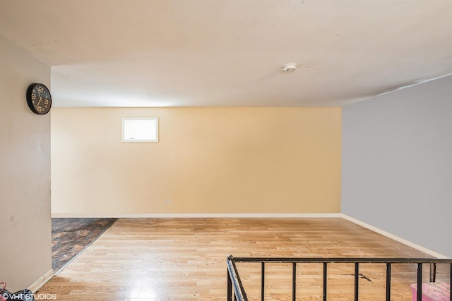350 E Tulip Dr, Glenwood, IL 60425 - basement featuring wood-type flooring and baseboards