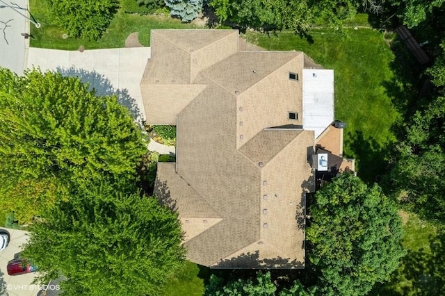 401 Woodside Dr, Wood Dale, IL 60191 - aerial view of property and surrounding area