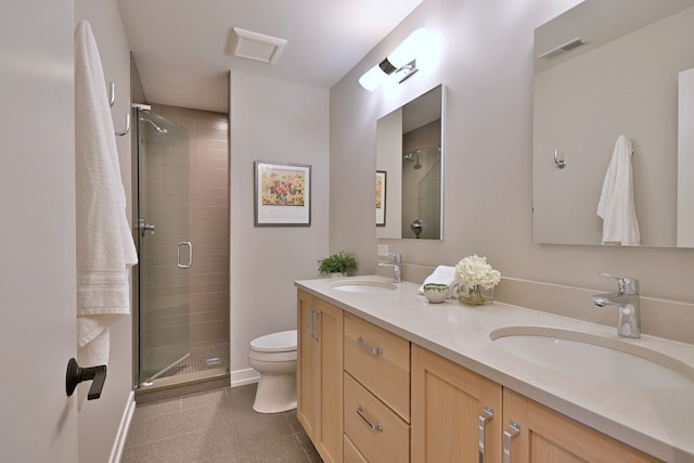717 S Washington St, Elmhurst, IL 60126 - full bath with a stall shower and double vanity