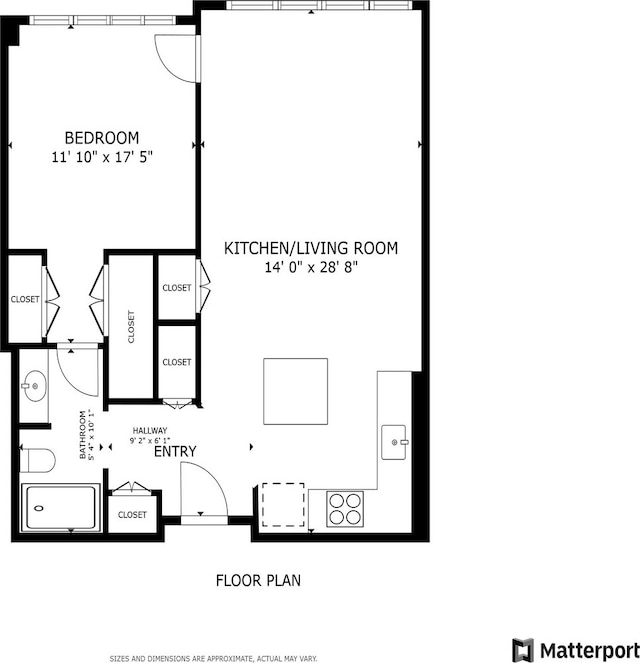 901 W Madison St Unit 1002, Chicago, IL 60607 - view of home floor plan