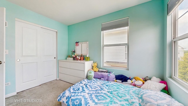 3546 Kemper Dr, Woodridge, IL 60517 - bedroom featuring light carpet