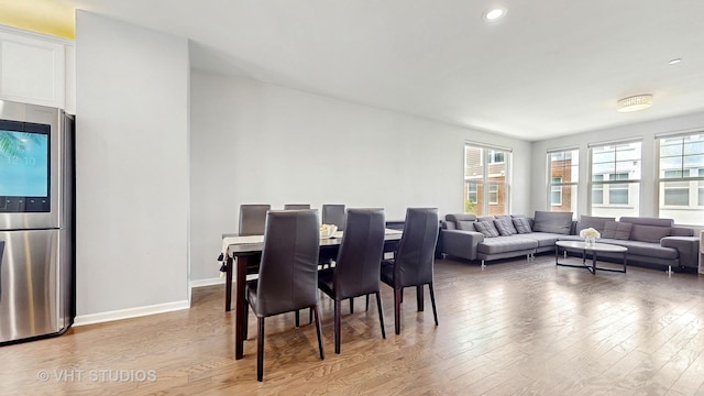 3546 Kemper Dr, Woodridge, IL 60517 - dining space with light wood-type flooring, healthy amount of natural light, and recessed lighting
