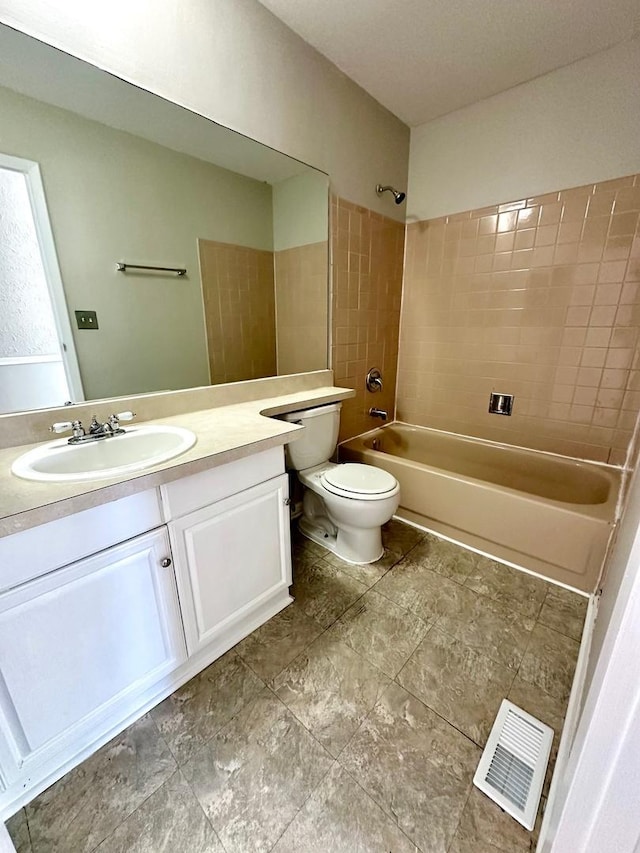 2363 Cove Dr, Hanover Park, IL 60133 - bathroom with vanity and bathing tub / shower combination
