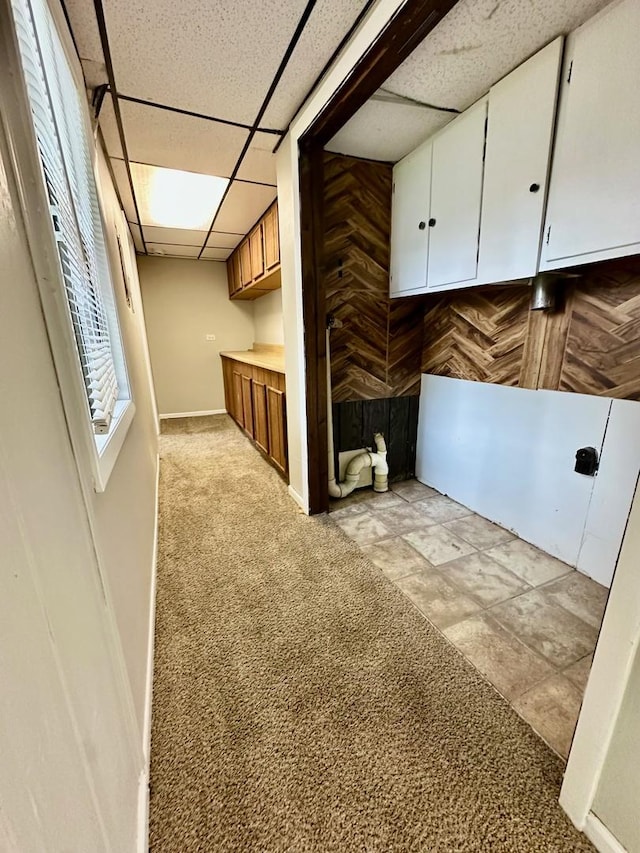 2363 Cove Dr, Hanover Park, IL 60133 - laundry area with carpet
