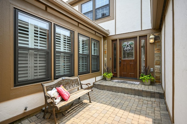 1058 Oakview Dr Unit 1058, Wheaton, IL 60187 - view of exterior entry with stucco siding