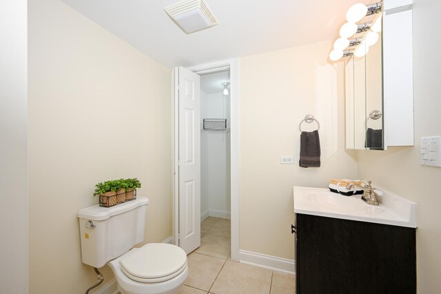 1058 Oakview Dr Unit 1058, Wheaton, IL 60187 - bathroom featuring vanity and tile patterned flooring