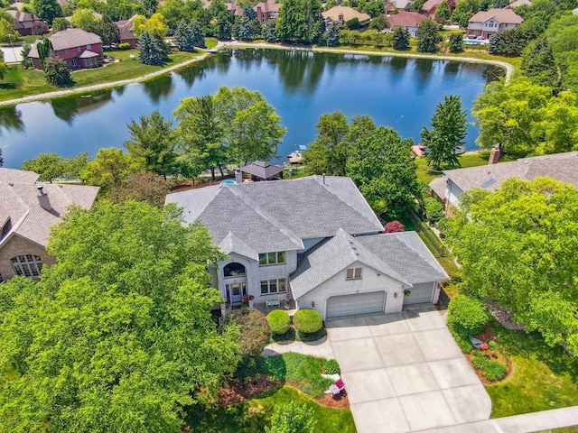 22454 Hinspeter Dr, Frankfort, IL 60423 - aerial view of residential area with a nearby body of water