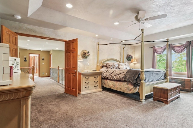 22454 Hinspeter Dr, Frankfort, IL 60423 - carpeted bedroom with recessed lighting