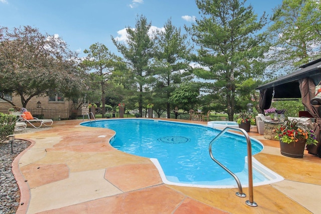 22454 Hinspeter Dr, Frankfort, IL 60423 - view of pool with a patio area