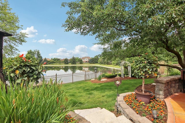 22454 Hinspeter Dr, Frankfort, IL 60423 - view of yard with a water view