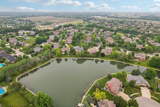 22454 Hinspeter Dr, Frankfort, IL 60423 - aerial view of residential area featuring a nearby body of water