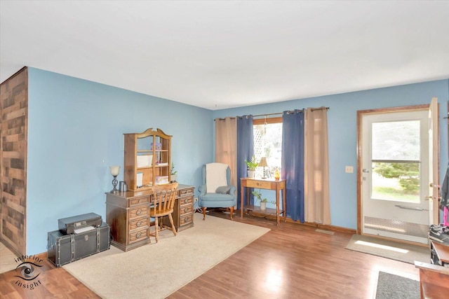 5S558 Tuthill Rd, Naperville, IL 60563 - office with wood finished floors