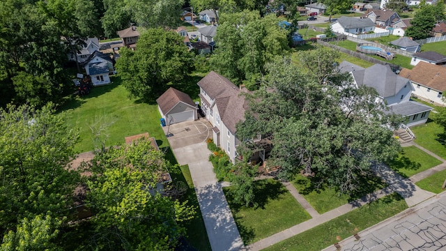 516 E Locust St, Watseka, IL 60970 - aerial view of residential area