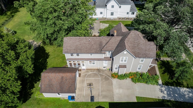 516 E Locust St, Watseka, IL 60970 - view from above of property