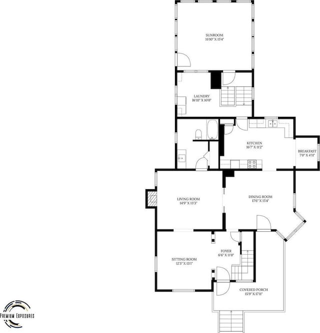 516 E Locust St, Watseka, IL 60970 - view of property floor plan