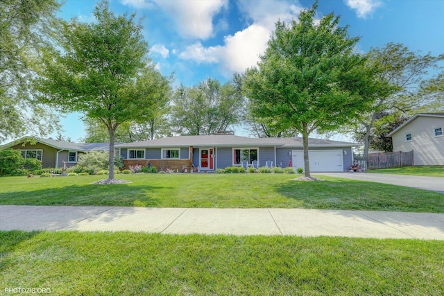 226 S Rathje Rd, Peotone, IL 60468 - ranch-style home with an attached garage and driveway