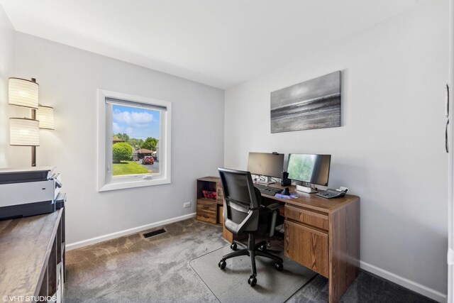 7626 Deerfield Ave, Woodridge, IL 60517 - office space featuring baseboards and carpet floors