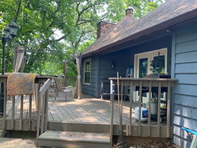23 Acapulco Dr, Putnam, IL 61560 - view of deck