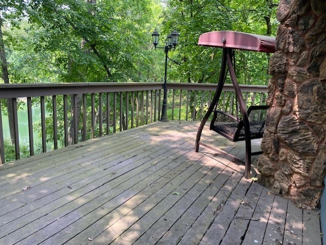 23 Acapulco Dr, Putnam, IL 61560 - view of wooden deck