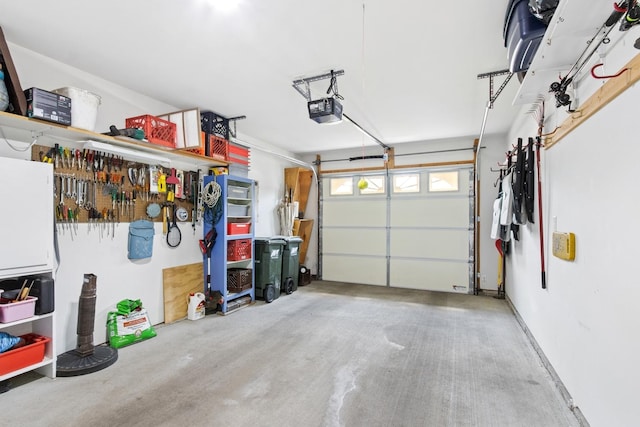 1523 Eadens Pl Unit 1523, Dixon, IL 61021 - garage featuring a garage door opener