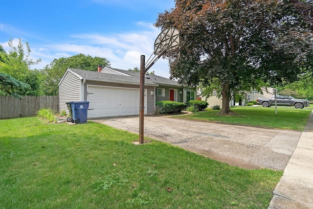 1316 Fireside Ct, Naperville, IL 60564 - view of front facade featuring dirt driveway and an attached garage