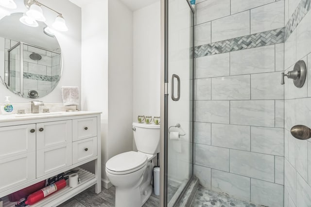 1316 Fireside Ct, Naperville, IL 60564 - bathroom with vanity and a stall shower