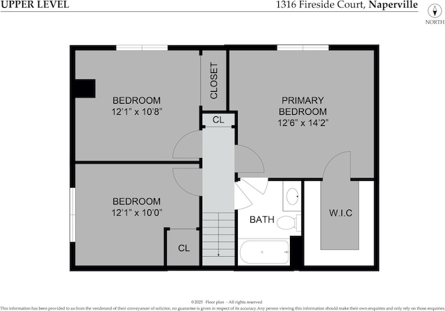 1316 Fireside Ct, Naperville, IL 60564 - view of room layout