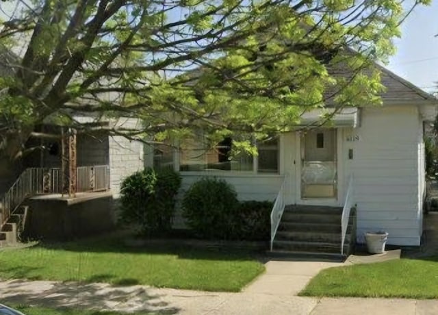6119 W School St, Chicago, IL 60634 - view of front of home with entry steps