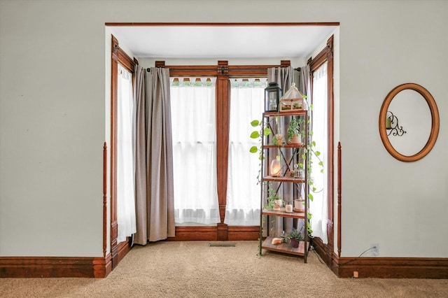 201 W Yates, Newman, IL 61942 - carpeted spare room with baseboards