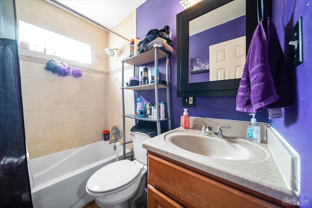 413 Glen Ave, Romeoville, IL 60446 - bathroom featuring vanity and tub / shower combination
