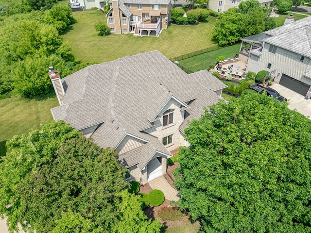 552 Waters Edge Dr, South Elgin, IL 60177 - drone / aerial view